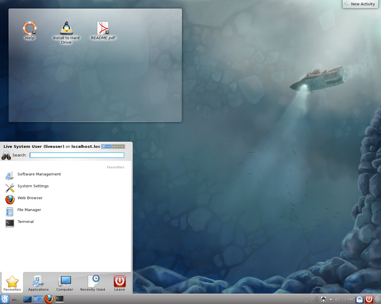 Скриншот Kororaa Linux