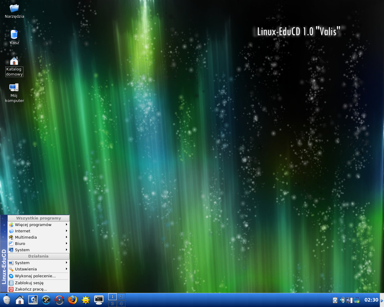 Скриншот Linux-EduCD