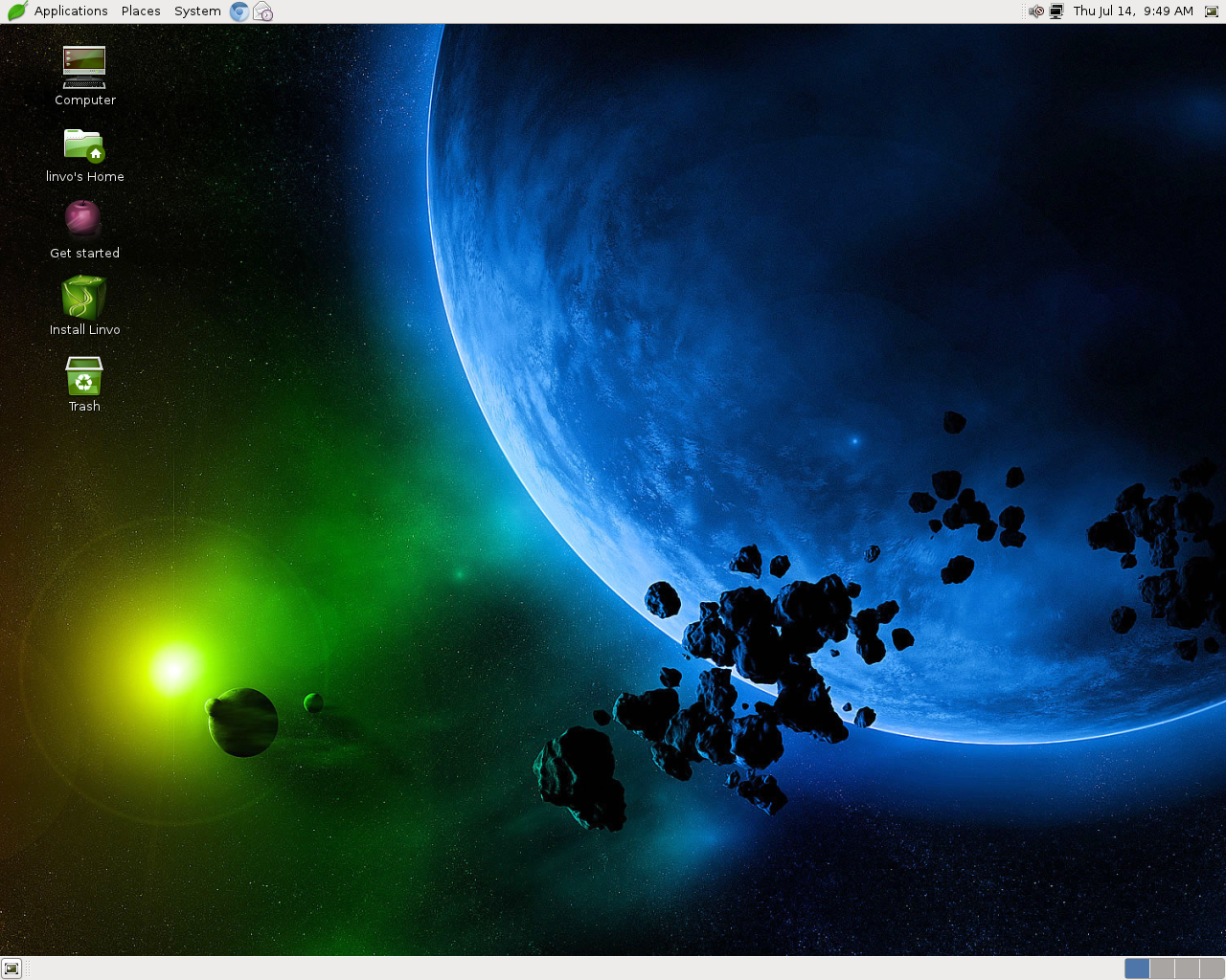 Скриншот Linvo GNU/Linux