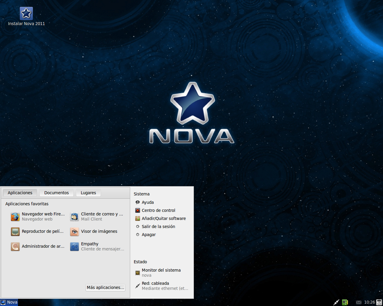Скриншот Nova