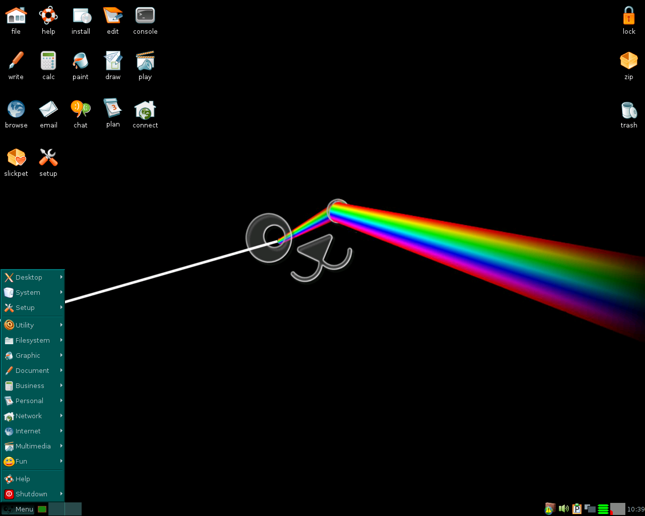 Скриншот Puppy Linux