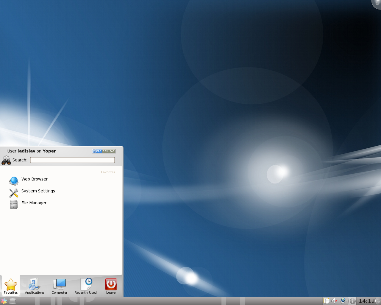 Скриншот Yoper Linux