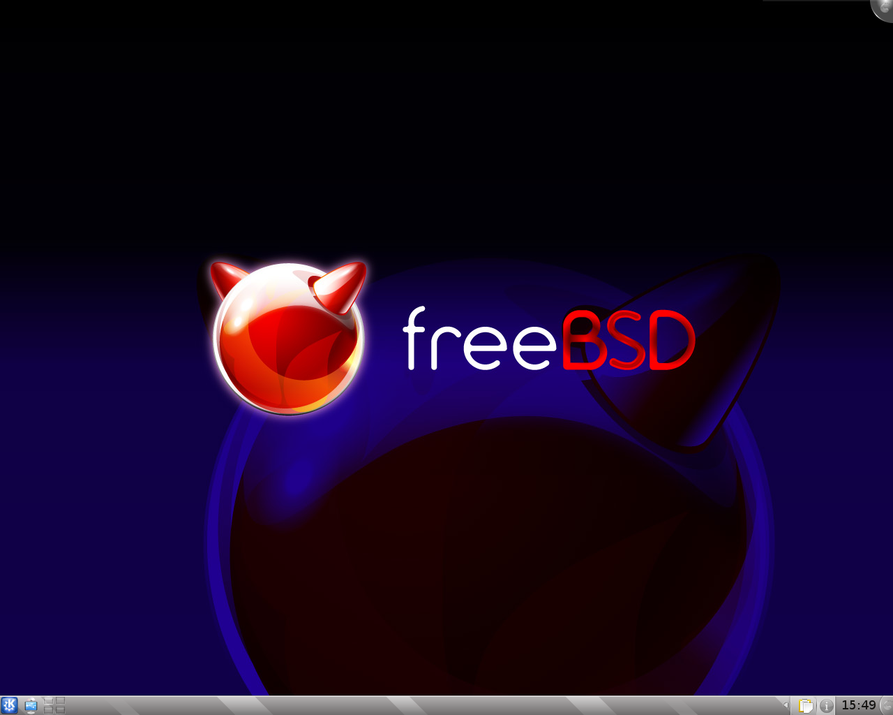 Скриншот FreeBSD