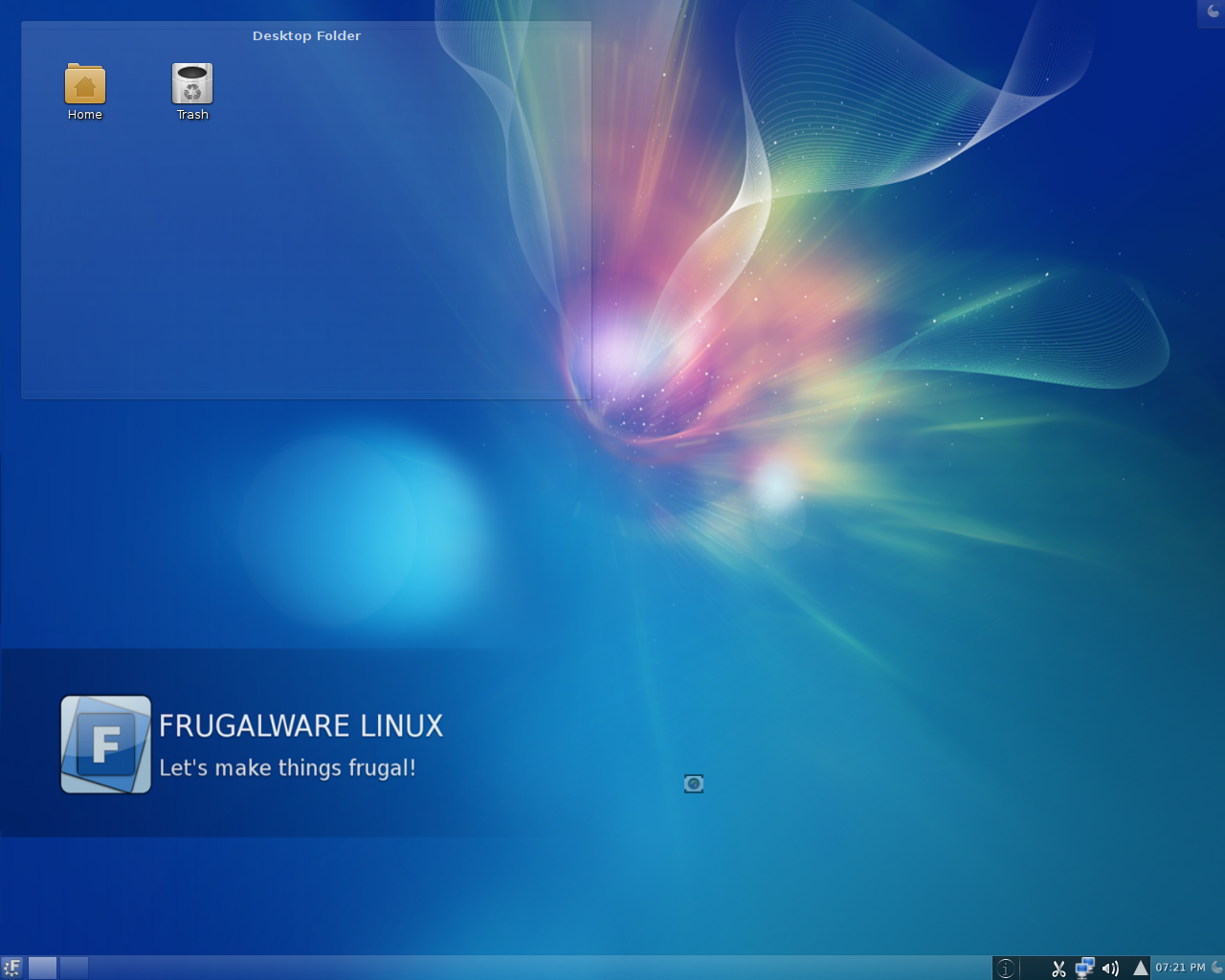 Скриншот Frugalware Linux