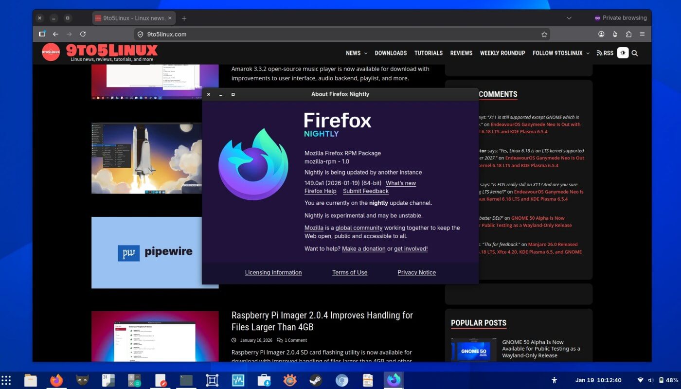 RPM-пакет Firefox для Linux дистрибутивів від Mozilla - Lin.in.ua
