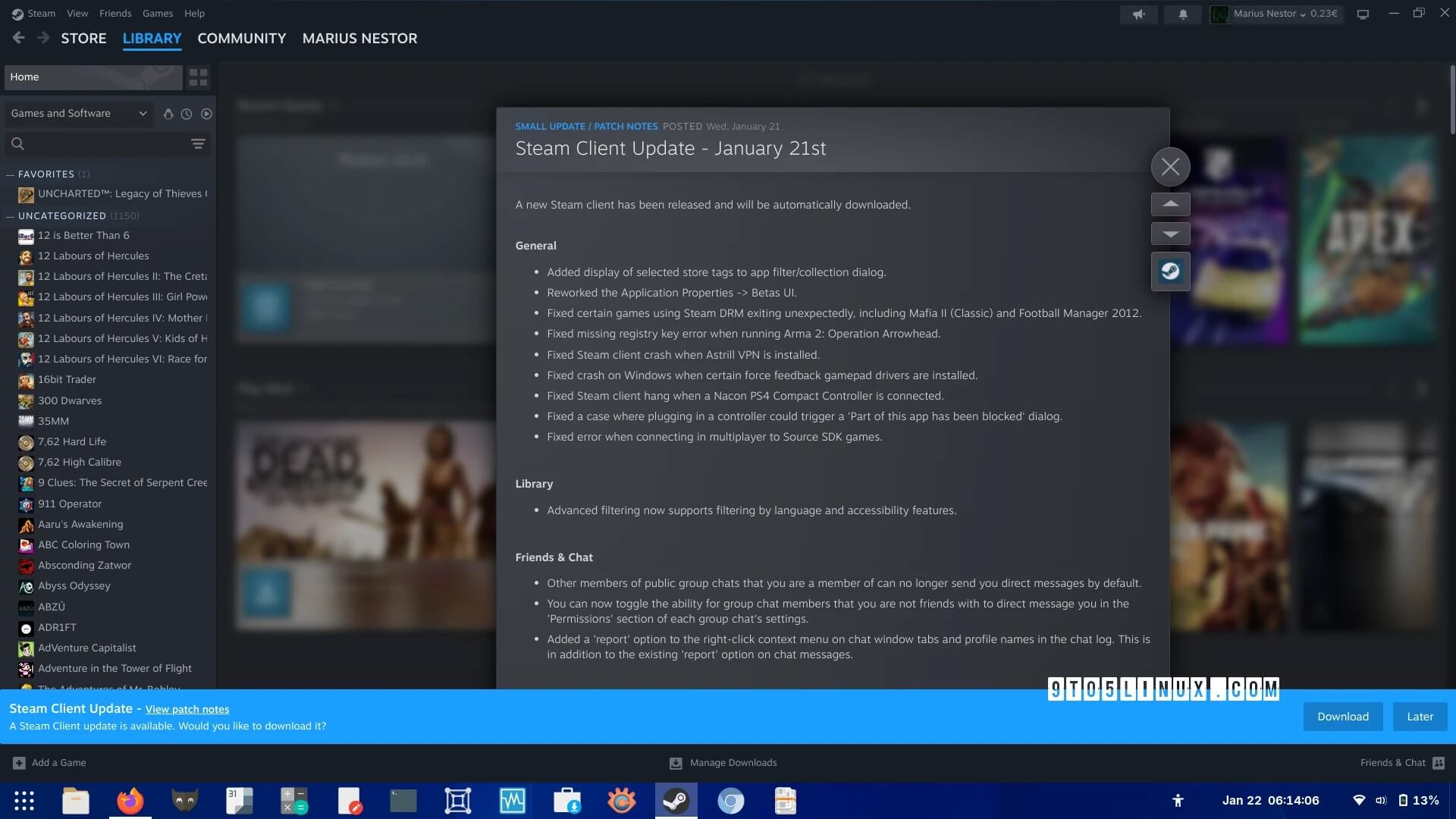 Valve випустила нове оновлення Steam Client - Lin.in.ua